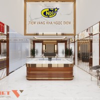 Thiết kế tiệm vàng Kha Ngọc Diễm tại Hà Nội